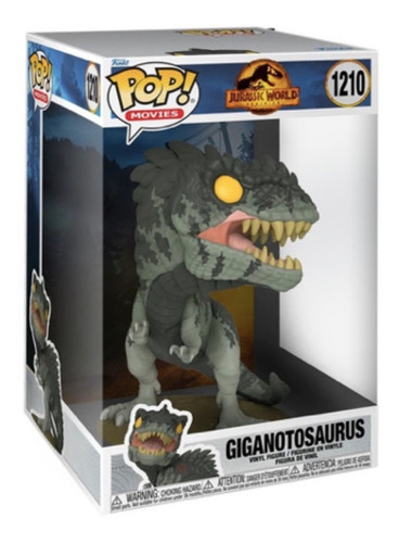 Funko Pop Jurassic World Dominion Giganotosaurus 10 Pulgadas