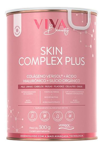 Colágeno Em Pó Skin Complex Plus Verisol Rejuvenescimento