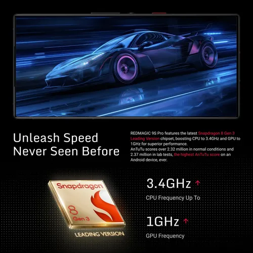 Redmagic 9s Pro 16gb Ram 512gb Rom Snowfall Gaming Teléfono