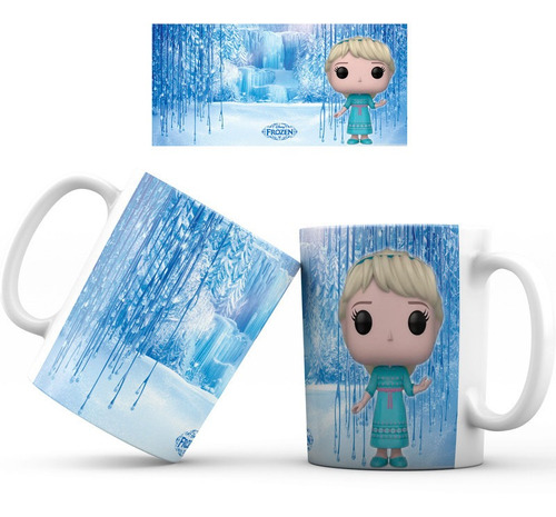 Mug Taza Frozen Disney Funko Pop Regalo 007