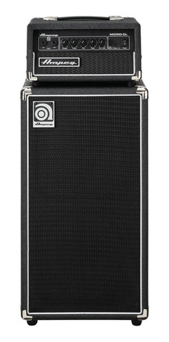 Imagen 1 de 4 de Amplificador Ampeg Classic Series Micro-CL Stack Transistor para bajo de 100W color negro 220V