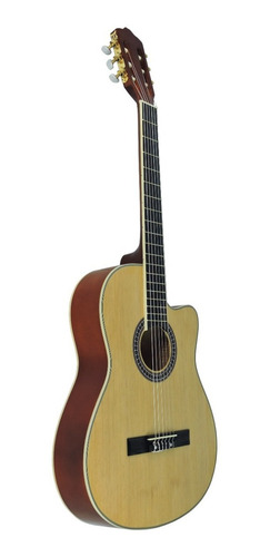 Violão Deviser Profiss Nylon Ac Cutway L-330 Nt+ Capa+ Afin