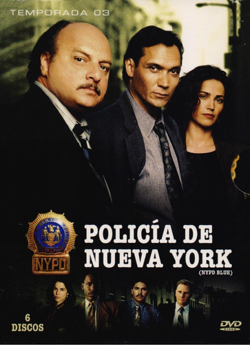 Nypd Blue Policia De Nueva York Temporada 3 Tres Tercera Dvd