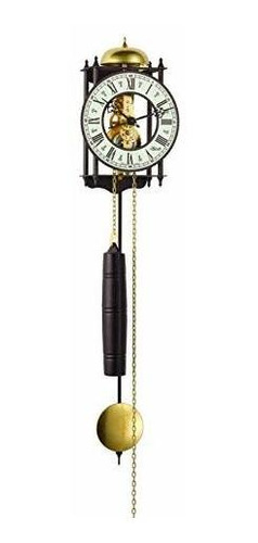 Reloj De Pared Hermle Ravensburg Con Peso Y Hierro Forjado.