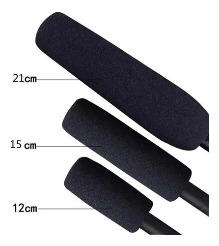 Imagen 6 de 8 de Paravientos Filtro Antipop P/ Microfono Boom - 15 Cm -elefir