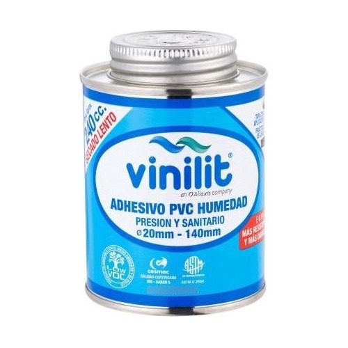 Pegamento Para Pvc 240 Cc Tradicional C/aplicador Vinilit