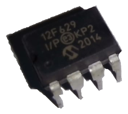 Microcontrolador Pic12f629 Microchip 8pines Dip8