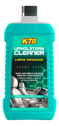 Limpia Tapizados K78 Alfombras Plasticos Cueros Concentrado 
