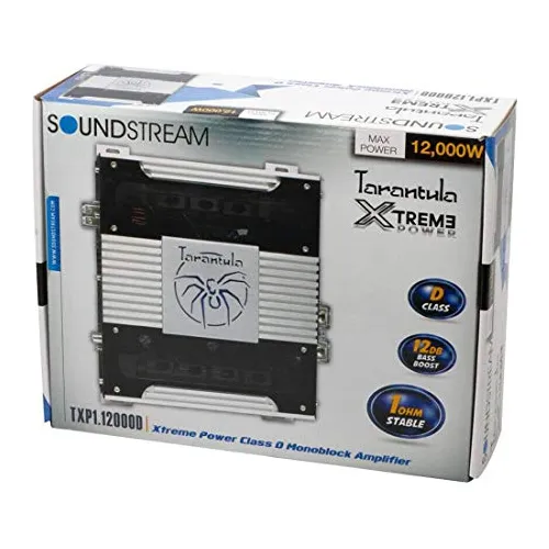 Amplificador De Audio Automóvil Tarantula Xtreme Txp1....