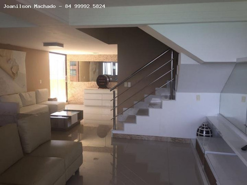 Cobertura Para Venda Em Natal, Ponta Negra - Maxximum Residence, 4 Dormitórios, 2 Suítes, 3 Banheiros, 2 Vagas - Cob0319_2-369548