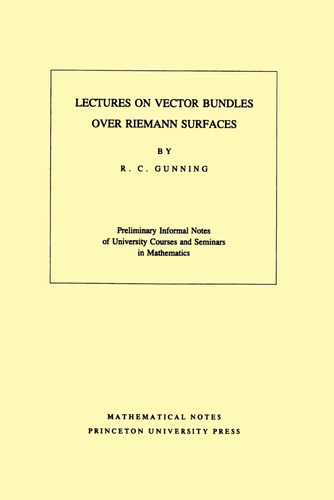 Libro: Lectures On Vector Bundles Over Riemann Surfaces. (mn
