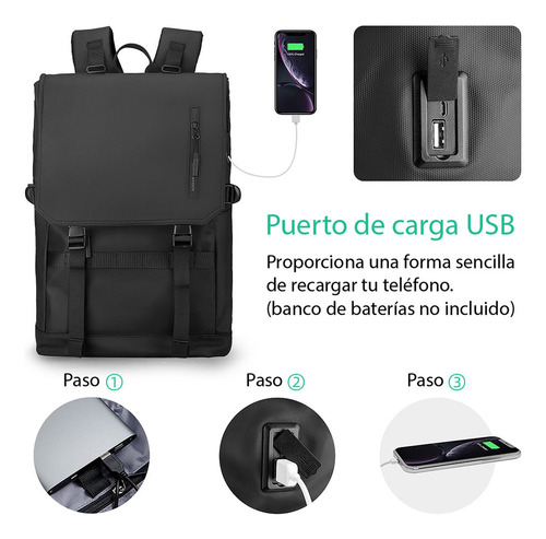 Mochila Extensible Avant De Mark Ryden. Con Puerto Usb