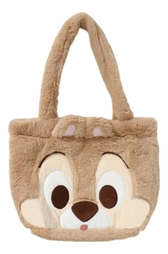 Bolso Afelpado Disney Classic Juvenil Chip 'n' Dale