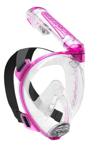 Cressi Duke Dry, Transparente/translúcido Rosa, S/m