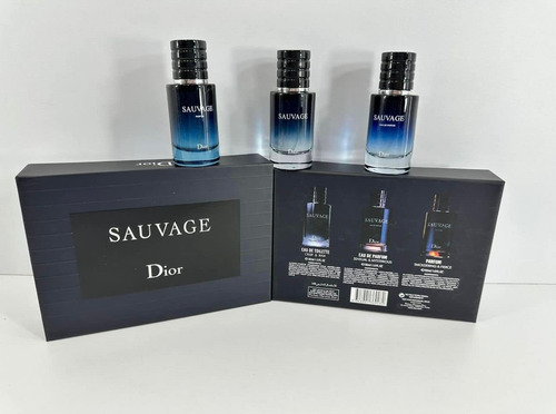 Bleu De Chanel + 2 Sauvage Dior De 30 Ml Promo Dia Del Padre