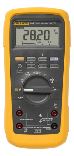 Fluke Ii True-rms Rugged Ip 67, Multímetro Digital Industr