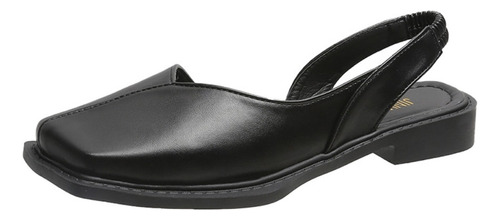 Sandalias De Mujer Baotou Zapatos De Cuero De Verano