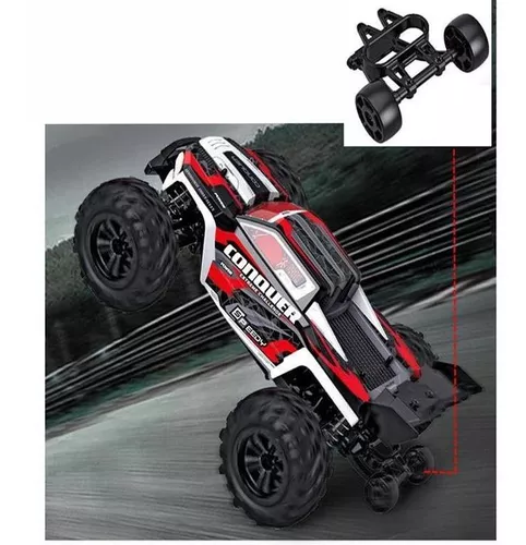 Automodelo Rc Carro Controle Remoto Off Road 4x4 50km/h