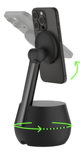 Cargador Stand Dockkit Magsafe Con Autotracking Negro