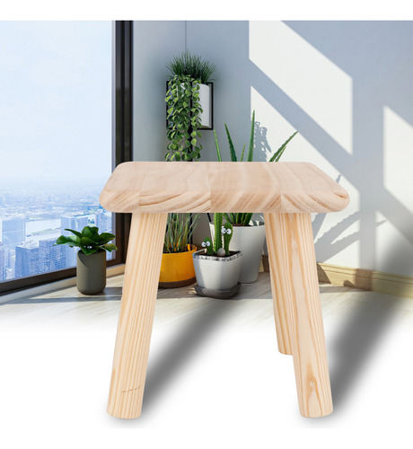 Banco Infantil, Taburetes De Madera Multiusos Para El Hogar,