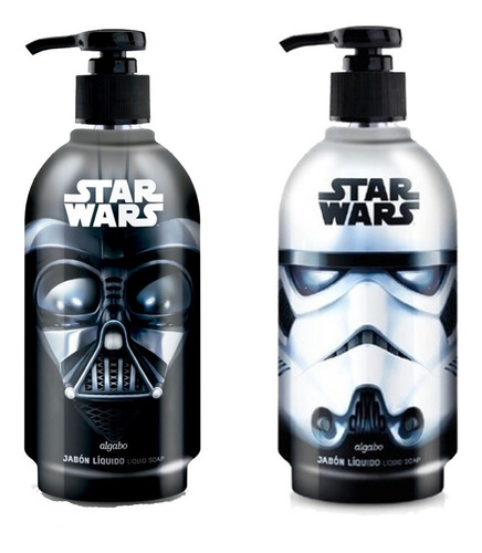 Pack De 2 Jabónes Líquidos Star Wars 500 Ml Cada Uno