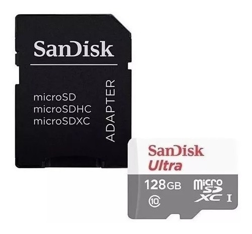 Memoria Msd 128gb Sandisk Ultra Para Nintendo Switch Y Otros