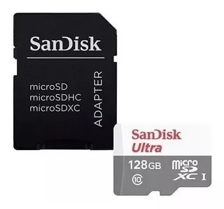 Memoria Msd 128gb Sandisk Ultra Para Nintendo Switch Y Otros