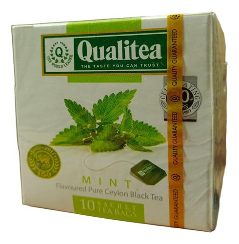 Te Qualitea - Te Negro - Menta 20 Gr. (10 X 2 Gr.)          