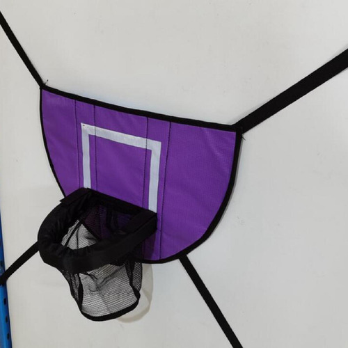 Trampolín Aro De Baloncesto Accesorio De Con Tres Bolas