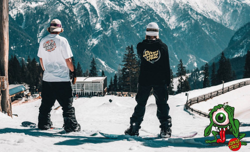 Tabla De Snowboard Santa Cruz Wall Hand