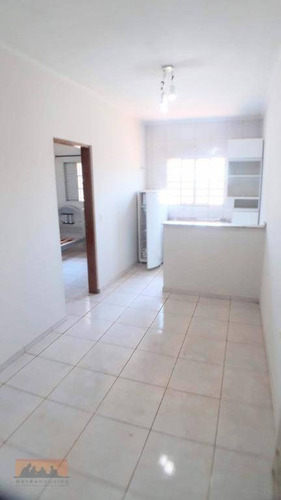 Kitnet Com 1 Dormitório Para Alugar, 30 M² Por R$ 1.800,00/mês - Cidade Universitária - Campinas/sp - Kn1085