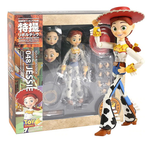 Jessie Toy Story 048 Revoltech Woody Figura Pelicula Muñeco