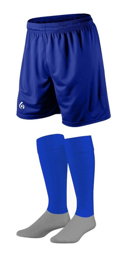 Kit X 18: Shorts + Medias Stripes Gol De Oro Pro Elite