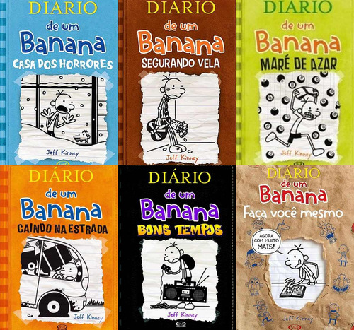 Diário De Um Banana Do 6 Ao 10 Capa Dura + Faça Você Mesmo