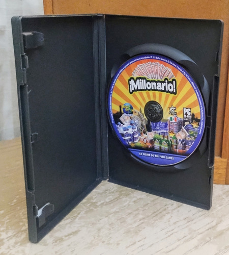 ¡millonario! Juego Para Pc Cd-rom, Lo Mejor De Big Fish Game (Usado)