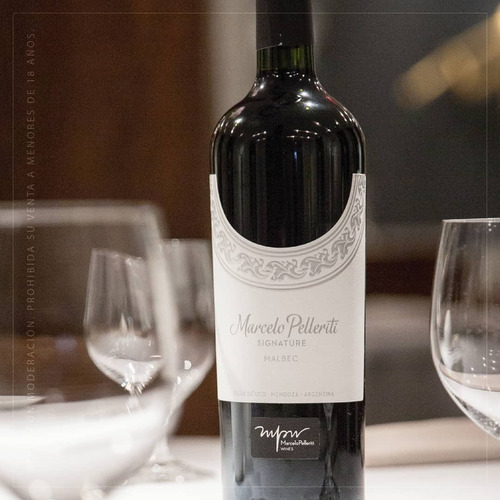 Imagen 4 de 10 de Vino Marcelo Pelleriti Signature Malbec 750ml. - Envíos