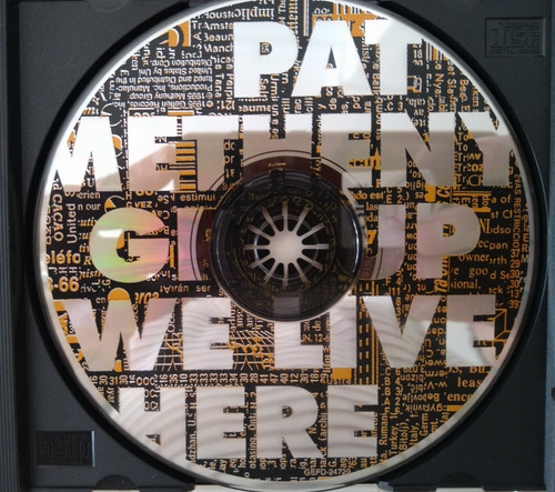 Pat Metheny Group - We Live Here (Usado)