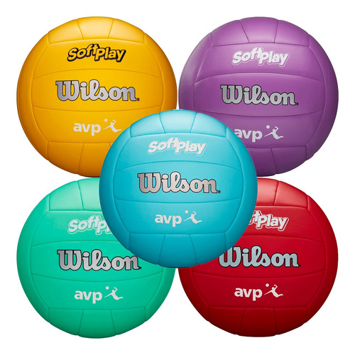 Bola De Vôlei Oficial Wilson Softplay Maciez Toque Aveludado