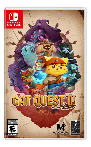 Medios físicos del conmutador Cat Quest 3