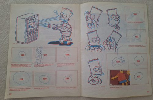 Album Figuritas Los Simpsons 1992 Incompleto Cromy Mas Figus (Usado)