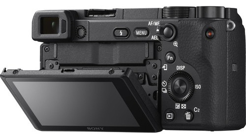 Kit de cámara sin espejo Sony A6400 con lente Ii de 16-50 mm sin interés, color negro
