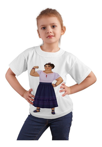 Polera Juvenil Encanto Disney - Luisa Madrigal D13