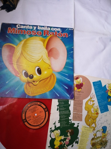 Mimoso Ratón Canta Y Baila Condisco De Vinil Original