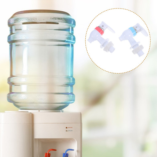 2 Unidades De Válvula Dispensadora De Água Vermelha E Azul P