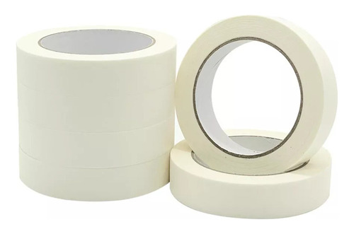 Pack 6 Masking Tape Cinta Enmascarar Permace 25mm X 40m