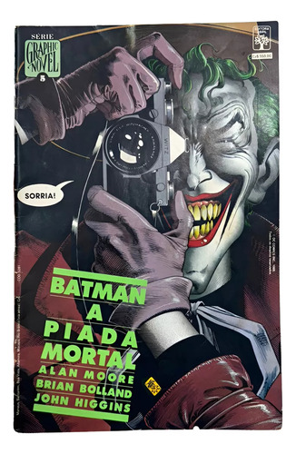 Hq Batman - A Piada Mortal - Edição De 1988 Abril (usado) (Usado)