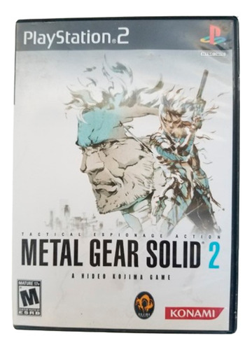 Metal Gear Solid 2 Para Play 2 Formato Fisico Original (Usado)