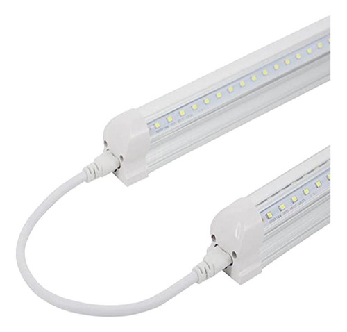 Cableado Conexión Lámparas Led, Mxcbn-004, 4pzs, 1m, 13x6.5m Estructura Blanco