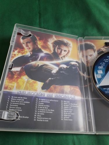 Los 4 Fantasticos Pelicula En Dvd (Usado)