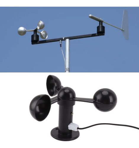 Detector De Velocidad De Viento De Tres Tazas, Sensor De Ane